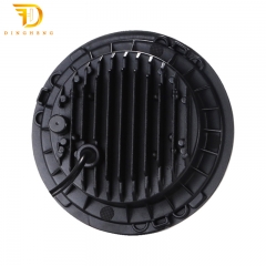 Made In China Hi/Low Beam 7 Inch 65W Round Shape Angel Eye Car Led Driving Headlights For Wrangler