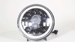Auto Lighting System Round headlight for jeep ip68 12v 7 inch led headlight for car