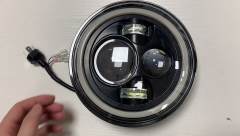 car headlight 7 inch jeeps led automotive driving lights headlamp halo ring for wranglers 0ff-road led fog light for car h4 lamp