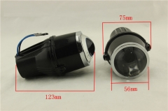H11 Halogen Projector headlight Waterproof IP65 Glass Lens Consist of low and high beam