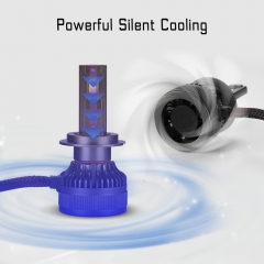Car LED headlights ultra-bright concentrating far and near light integrated strong light concentrating