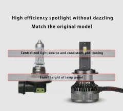 Car LED headlights ultra-bright concentrating far and near light integrated strong light concentrating