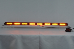 China Manufacturers Cop Car Vehicle Strobe Warning Light Bar Warnbalken AmbulanceLed Blue Led Police Car Lightbar