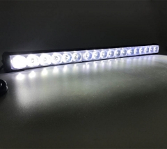 High Quality Available 3W LED Emergency Vehicle Truck Traffic LED Strobe Bars Curved Flashing LED Advisor Light Bar