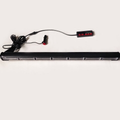 Wireless Battery Traffic Advisor Emergency Lights Bar Beacon Led Strobe Warning Light Roof Top Hazard Flash with Magnetic Base