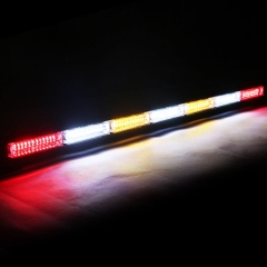 Wireless Battery Traffic Advisor Emergency Lights Bar Beacon Led Strobe Warning Light Roof Top Hazard Flash with Magnetic Base