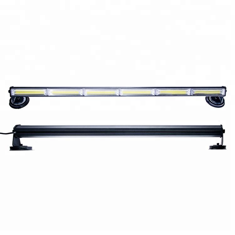 LED double-sided light bar 72W traffic advisor sign emergency warning strobe light car truck police