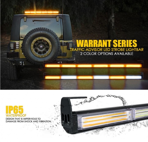 Mini 12V 24V Flash Rooftop Emergency Vehicles Trucks Traffic Advisor Strobe Bar Led Warning Light Bar for car