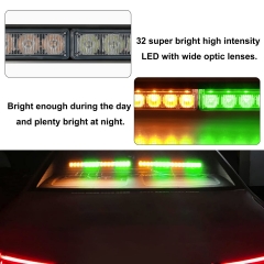 Traffic Advisor Emergency Vehicle slim COB Led warning strobe light bar
