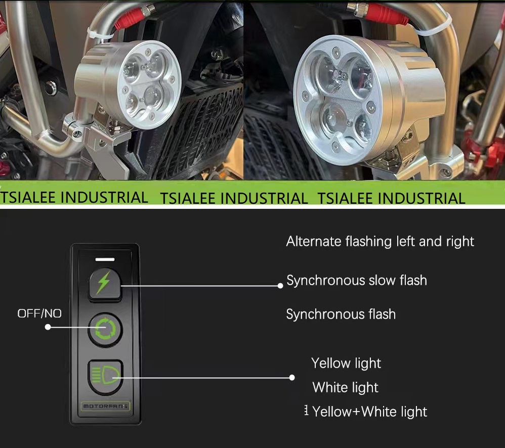 Motorcycle Driving and Fog Lights