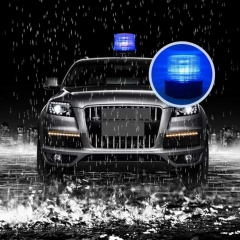 lights Emergency Strobe Light Magnetic Flashing Warning,8 color Led Magnetic Warning Beacon, Truck Car Vehicle Emergency Hazard High Power Beacon Caution Warning…