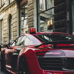 Rotating warning safety flashing beacon strobe car emergency lights solar lights apply to cars, trucks and cars