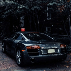 Rotating warning safety flashing beacon strobe car emergency lights solar lights apply to cars, trucks and cars