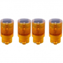 for Solar Construction Safety Light, Beacon Road Warning Lamp Flash Emergency Flashing Led Barricade Wireless