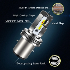 Motorcycle Headlight H6 CSP LED Motorbike Bulb High Low Beam 6000K