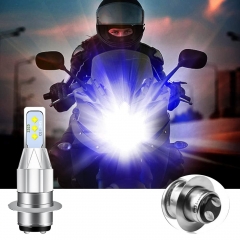 Headlight Bulb For 1996-2016 Yamaha Rhino 660 450 For Big Bear 400 Mule 610 600 For Banshee 350, H6M LED Motorcycle Headlight Bulbs 6000K White