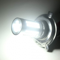 6V 66 SMD Bright H4 LED Light Auto Motorcycle Headlight Bulb Motorbike 8W 1000LM 6000K White High/Low Beam Conversion Kit