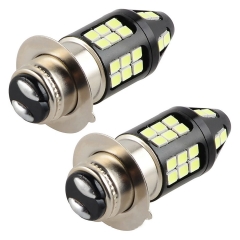Motorcycle Headlight Bulb 1500LM 8000K Ice Blue for Yamaha ATVS YFM350 400 450 660 700 Raptor