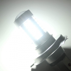H4 LED Headlight Bulb Aluminum 5700K Cool White 12W Super Bright IP67 Plug and Play for Most Motorcycles Universal Fit