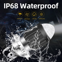 BA20D H6 LED Motorcycle Headlight Bulb 6000k White 1600Lumens H6 led bulb High Low Beam BA20D LED Light Bulb for Motorcycle Headlights DRL 1PCS