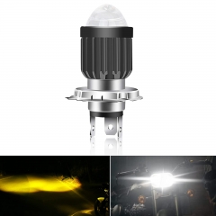 BA20D H6 LED Motorcycle Headlight Bulb 6000k White 1600Lumens H6 led bulb High Low Beam BA20D LED Light Bulb for Motorcycle Headlights DRL 1PCS
