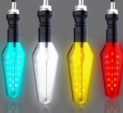 Turn Signal LED Light Flowing Water Blinker Flashing Indicator Light for Motorcycle