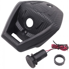 For NMAX155 NMAX 155 2020 2021 2022 Motorcycle Front Mask Cap Head Handlebar Cover Navigation Lever Handle Accessories