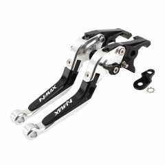 Adjustable Brake Clutch Levers for Yamaha NMAX 155 125 NMAX155 NMAX125 N-MAX 155 125 Brake Clutch Levers Handlebar Grip Handle Hand GripWith Parking Handbrake