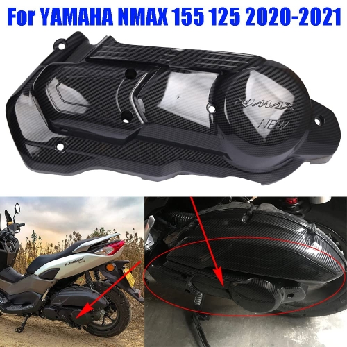 Motorcycle Clutch Cover Side Drive Cover for Yamaha NMAX155 NMAX125 N MAX 155 NMAX 155 125 V2 2020 2021 Accessories
