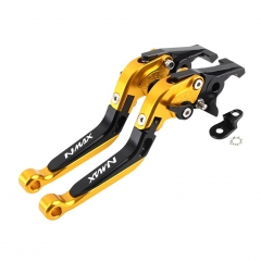 Adjustable Brake Clutch Levers for Yamaha NMAX 155 125 NMAX155 NMAX125 N-MAX 155 125 Brake Clutch Levers Handlebar Grip Handle Hand GripWith Parking Handbrake