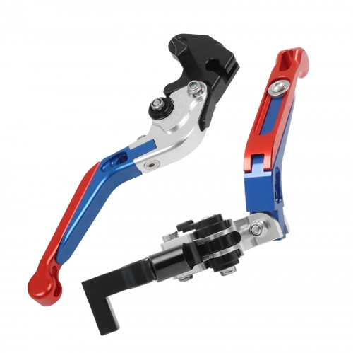 Brake Lever and Clutch Lever Set Replacement for BMW F750GS F850GS 2018-2021 F900R F900XR 2020-2022 Aluminum Motorcycle Handlebar Lever Foldable Length Adjustable
