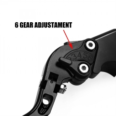 Brake Lever and Clutch Lever Set Replacement for BMW F750GS F850GS 2018-2021 F900R F900XR 2020-2022 Aluminum Motorcycle Handlebar Lever Foldable Length Adjustable