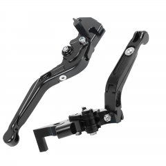 Brake Lever and Clutch Lever Set Replacement for BMW F750GS F850GS 2018-2021 F900R F900XR 2020-2022 Aluminum Motorcycle Handlebar Lever Foldable Length Adjustable