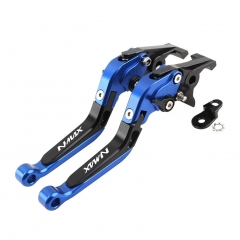 Adjustable Brake Clutch Levers for Yamaha NMAX 155 125 NMAX155 NMAX125 N-MAX 155 125 Brake Clutch Levers Handlebar Grip Handle Hand GripWith Parking Handbrake