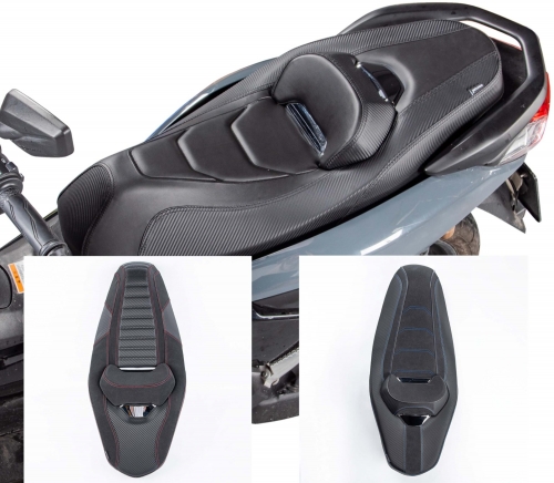 Motorcycle Sponge Seat Pad Cushion for Y-amaha NMAX155 Nmax N-max 155 Nmax-155 2020 2021 2022 2023 2024 Front Driver Rear Passenger Complete Seat Covers Pressure Relief Touring Saddle