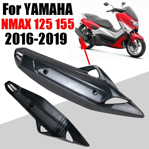 Motorcycle Muffler Exhaust Cover Heat Shield Combustion Protection For Yamaha N MAX NMAX 155 125 NMAX155 NMAX125 Accessories