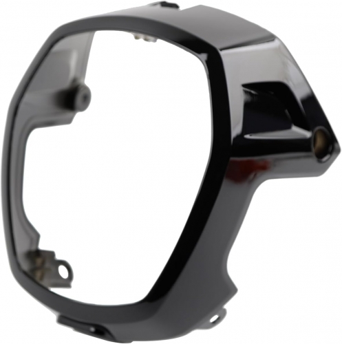 Motorcycel Head Light Cover in ABS Material Compatible with Honda NAVI 2022 2023,Black Color