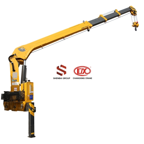 5T 4-section Straight Crane for Truck