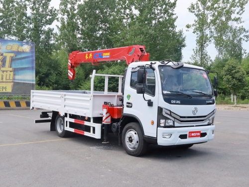 DONGFENG 5T Cargo Truck Crane with 5T 4-section Boom