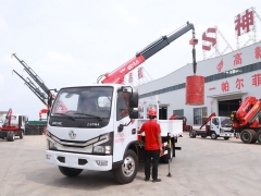 1.5T 3-section Knuckle Crane for Truck