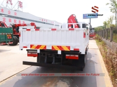 2T 3-section Knuckle Crane for Truck
