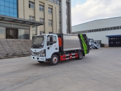 6CBM 8CBM Garbage Truck with Dongfeng Chassis