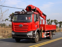 SEHNABI 10Ton 8Ton Knuckle Boom Crane Truck With FAW Chassis