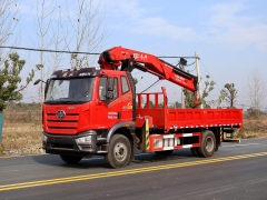 SEHNABI 10Ton 8Ton Knuckle Boom Crane Truck With FAW Chassis