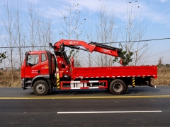 SEHNABI 10Ton 8Ton Knuckle Boom Crane Truck With FAW Chassis