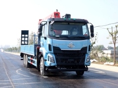 SANY PALFINGER 12Ton Telescopic Boom Crane Truck With Dongfeng Liuqi Chassis