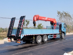 SANY PALFINGER 12Ton Telescopic Boom Crane Truck With Dongfeng Liuqi Chassis