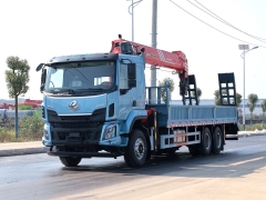 SANY PALFINGER 12Ton Telescopic Boom Crane Truck With Dongfeng Liuqi Chassis