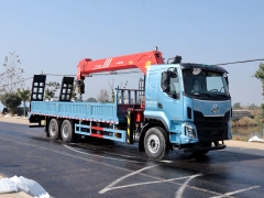SANY PALFINGER 12Ton Telescopic Boom Crane Truck With Dongfeng Liuqi Chassis