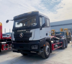 6X4 Shacman X3000 20-25CBM 400HP Engine Palfinger Hook Lift Garbage Truck for Sale